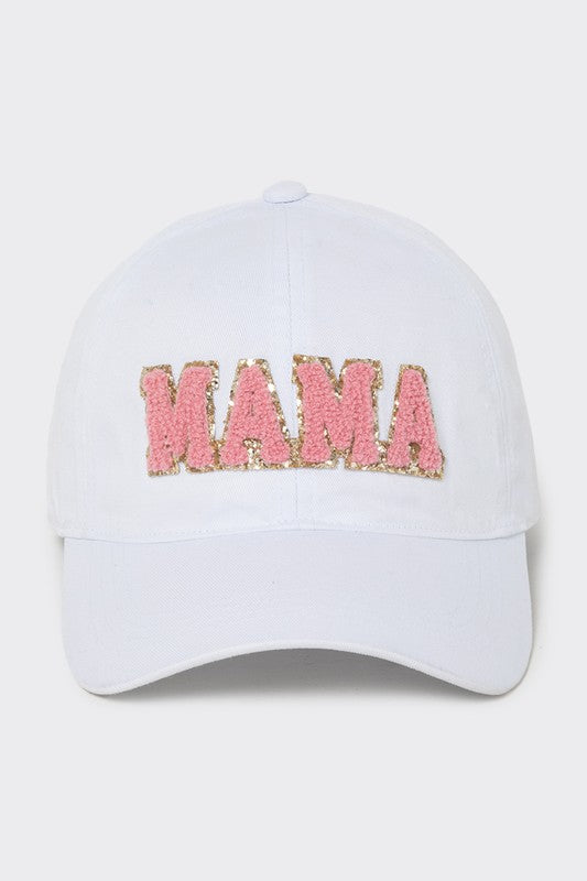 Mama Chenille Letters Baseball Hat