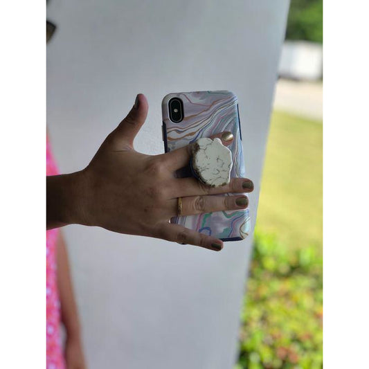 Stone Adhesive Phone Accessory