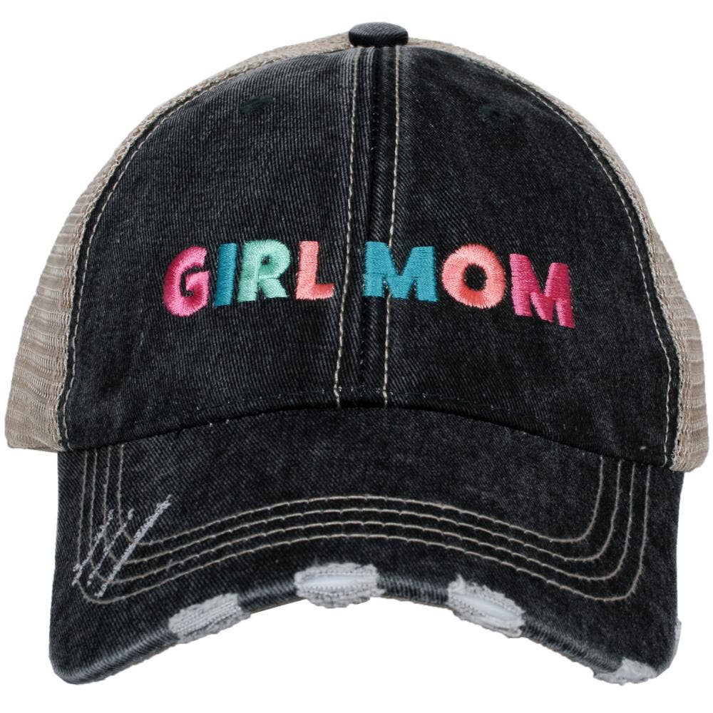 Girl Mom Multicolored Trucker Hat by Katydid