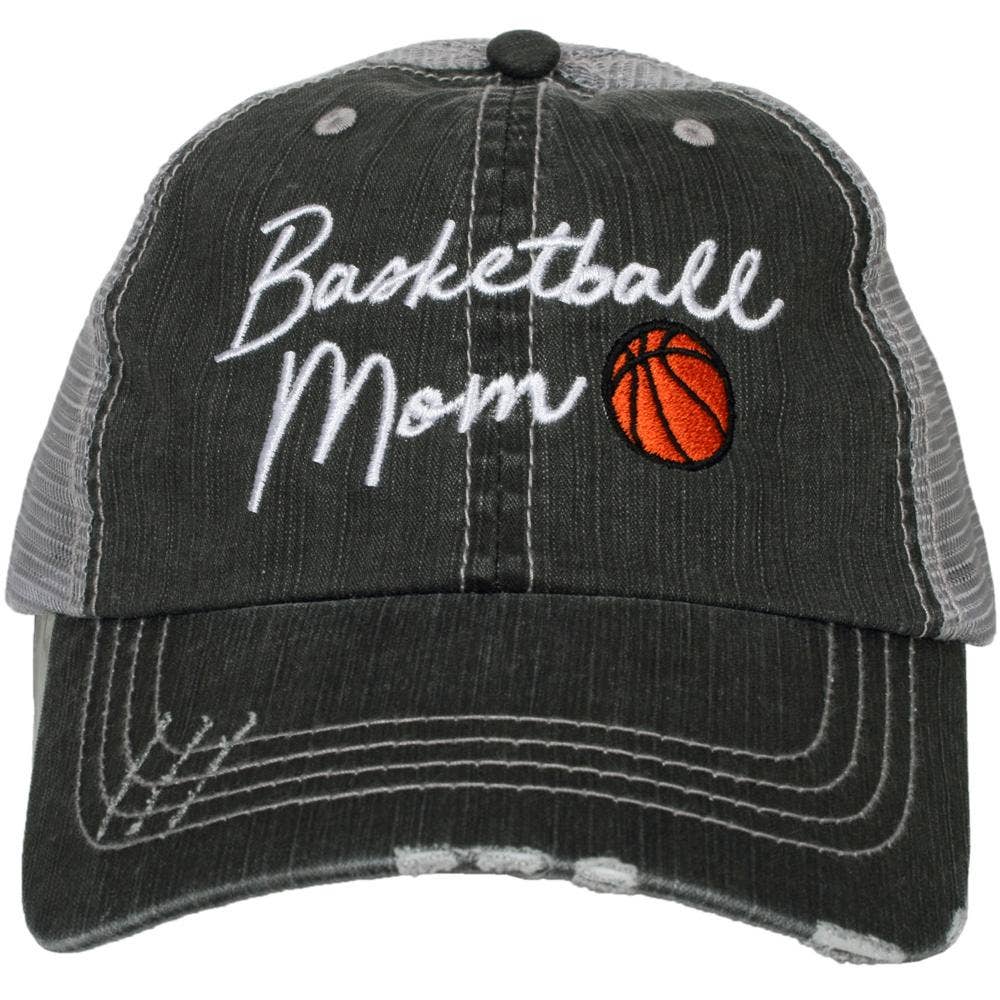 Basketball Mom Trucker Hat bt Katydid