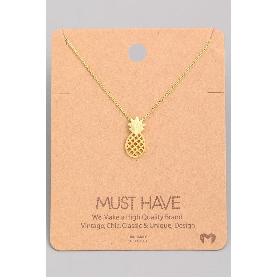 Pineapple Must Have Necklace