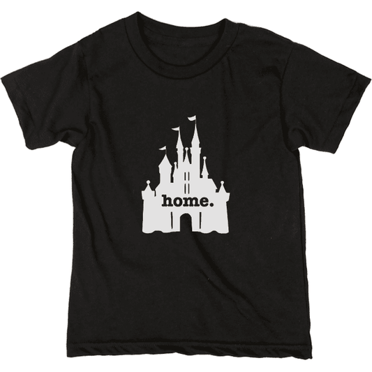 Kids Castle Home tee by The Home T