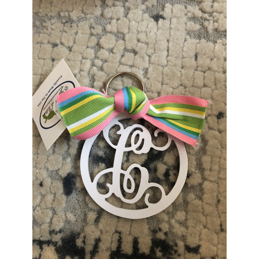 Initial Keychains