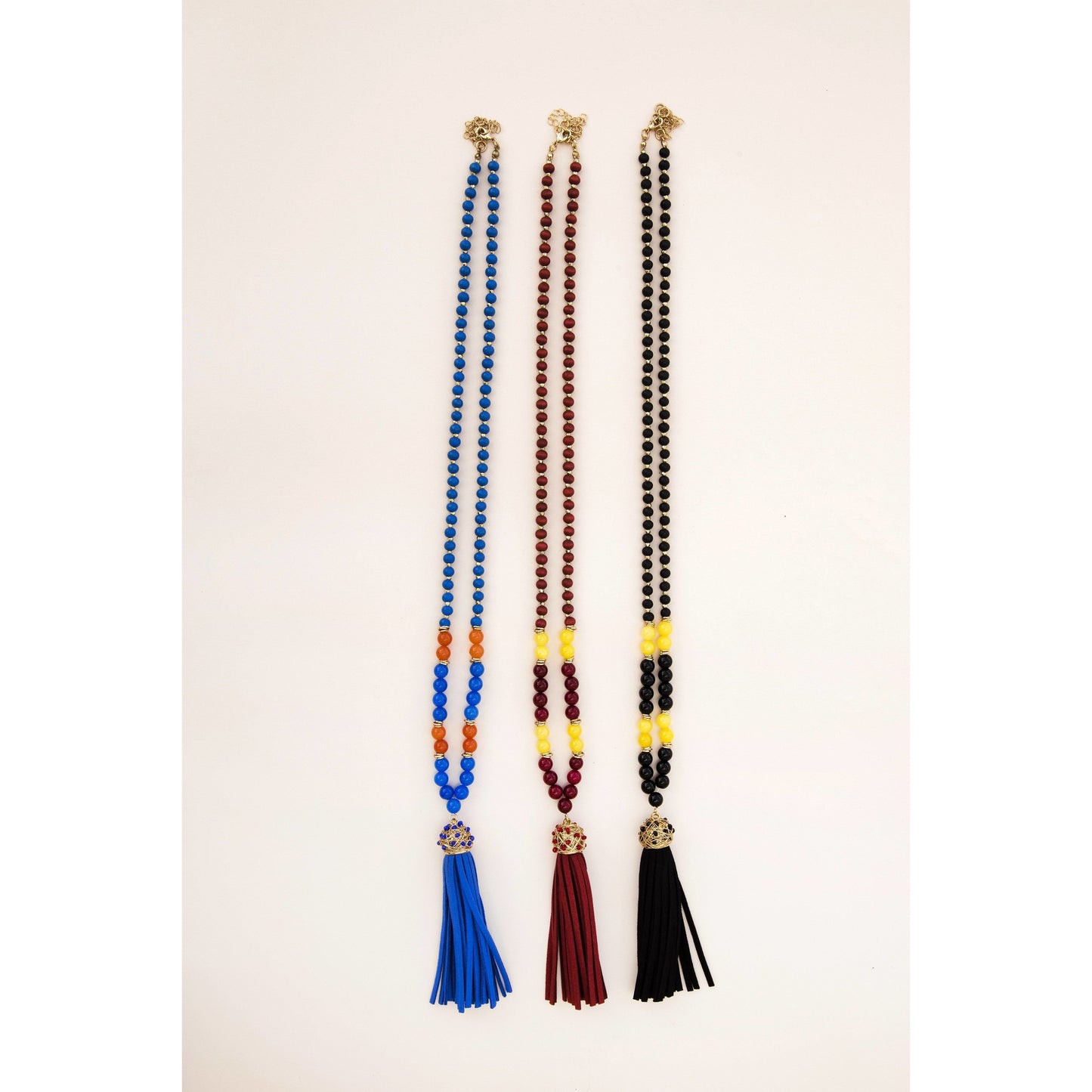 Fanfare Tassel Game Day Necklace