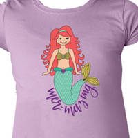 Girls Mer-mazing T-shirt by Jane Marie