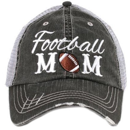 Football Mom Trucker Hat by Katydid