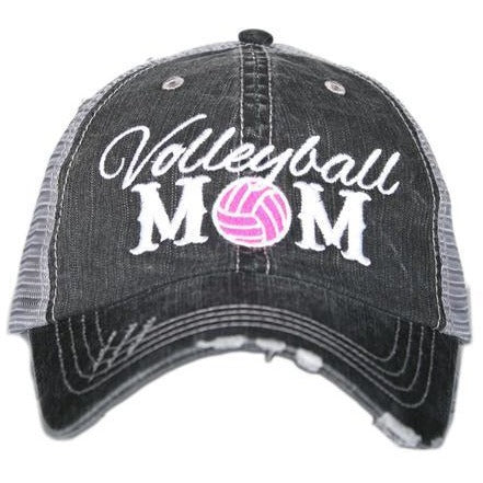 Volleyball Mom Trucker hat by Katydid