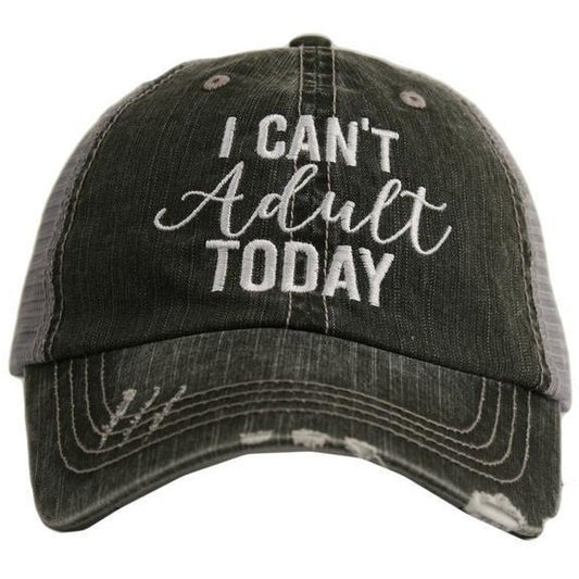 Can't Adult hat by Katydid