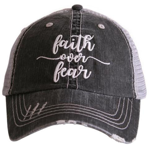 Faith Over Fear Hat By Katydid