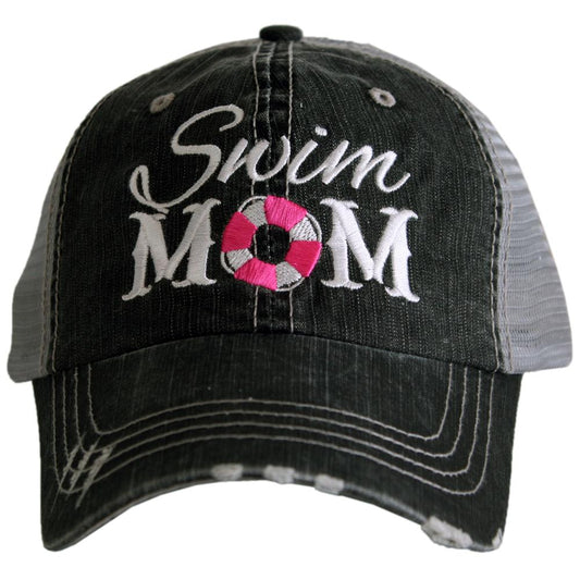 Swim Mom Trucker Hat by Katydid