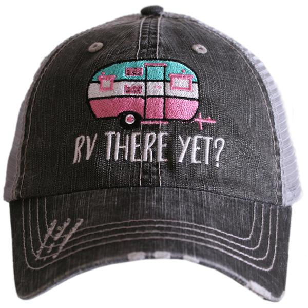 RV There Yet Trucker Hat by Katydid