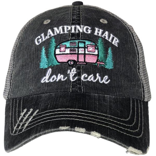 Glamping Hair Trucker Hat by Katydid