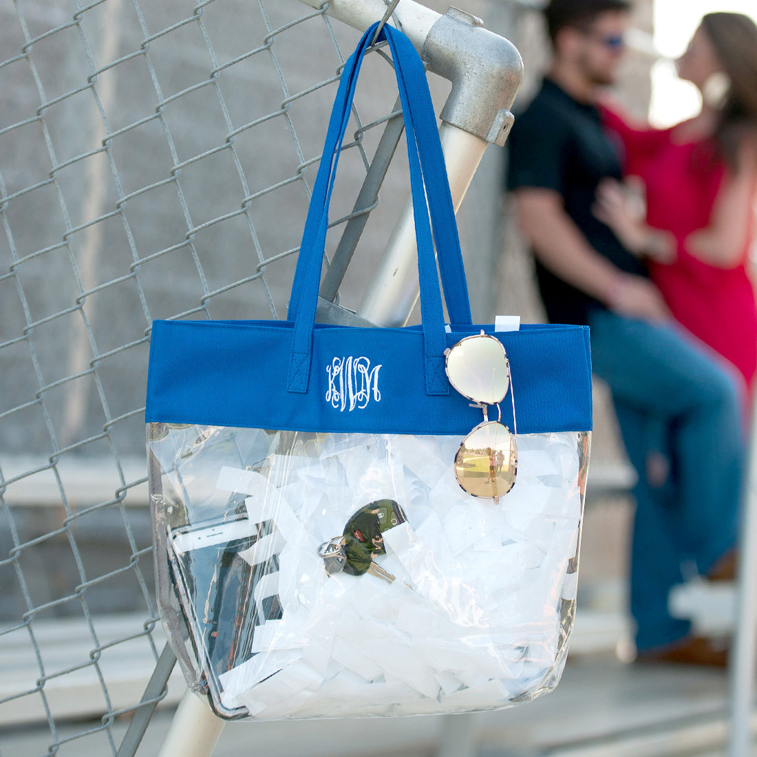 Clear Tote with Personalization