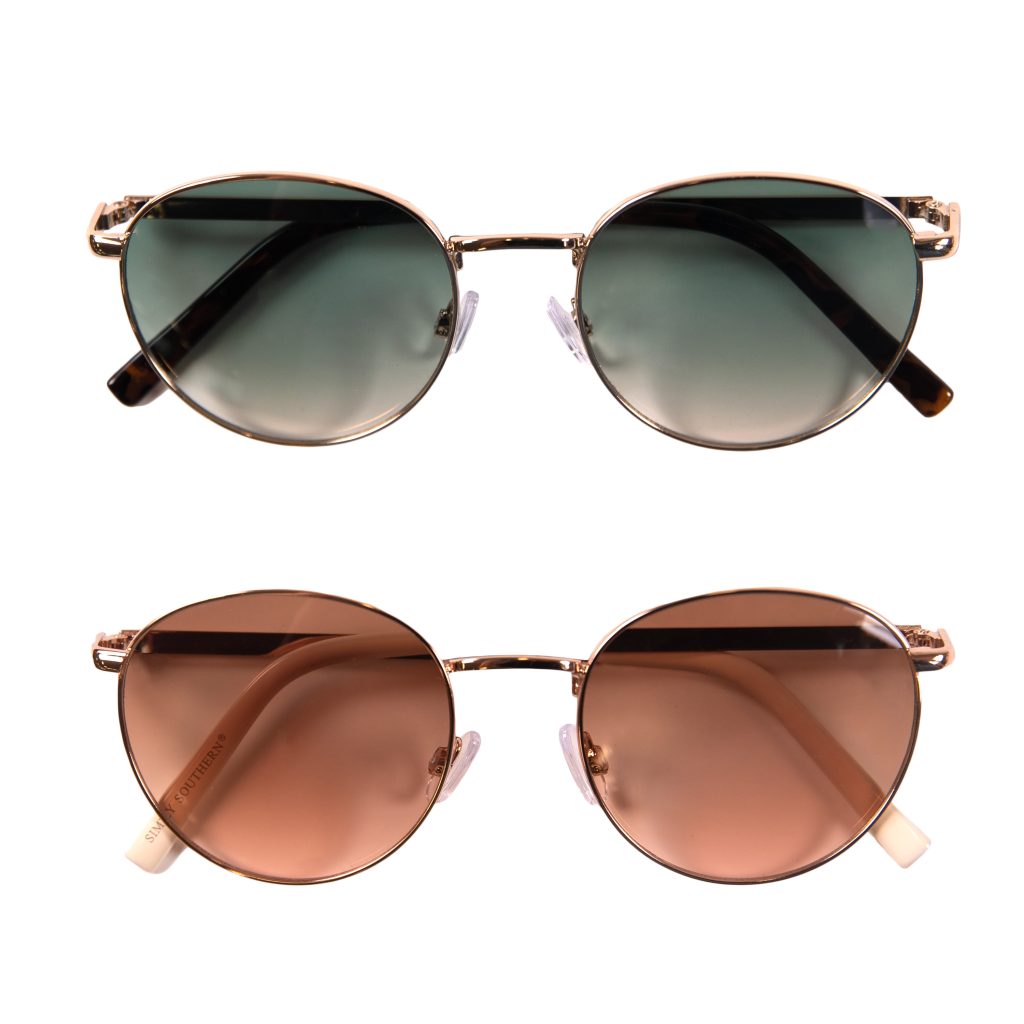 Simply Southern Round Metal Frame Sunglasses
