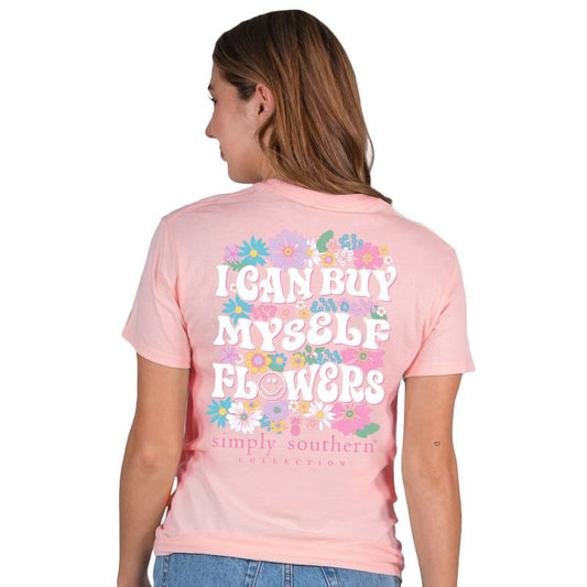 Flowers by Simply Southern T-Shirt-Lotus