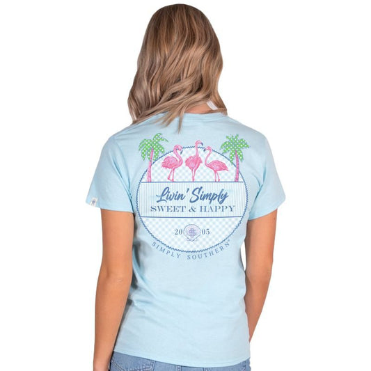Livin Simply Southern T-Shirt-Ice