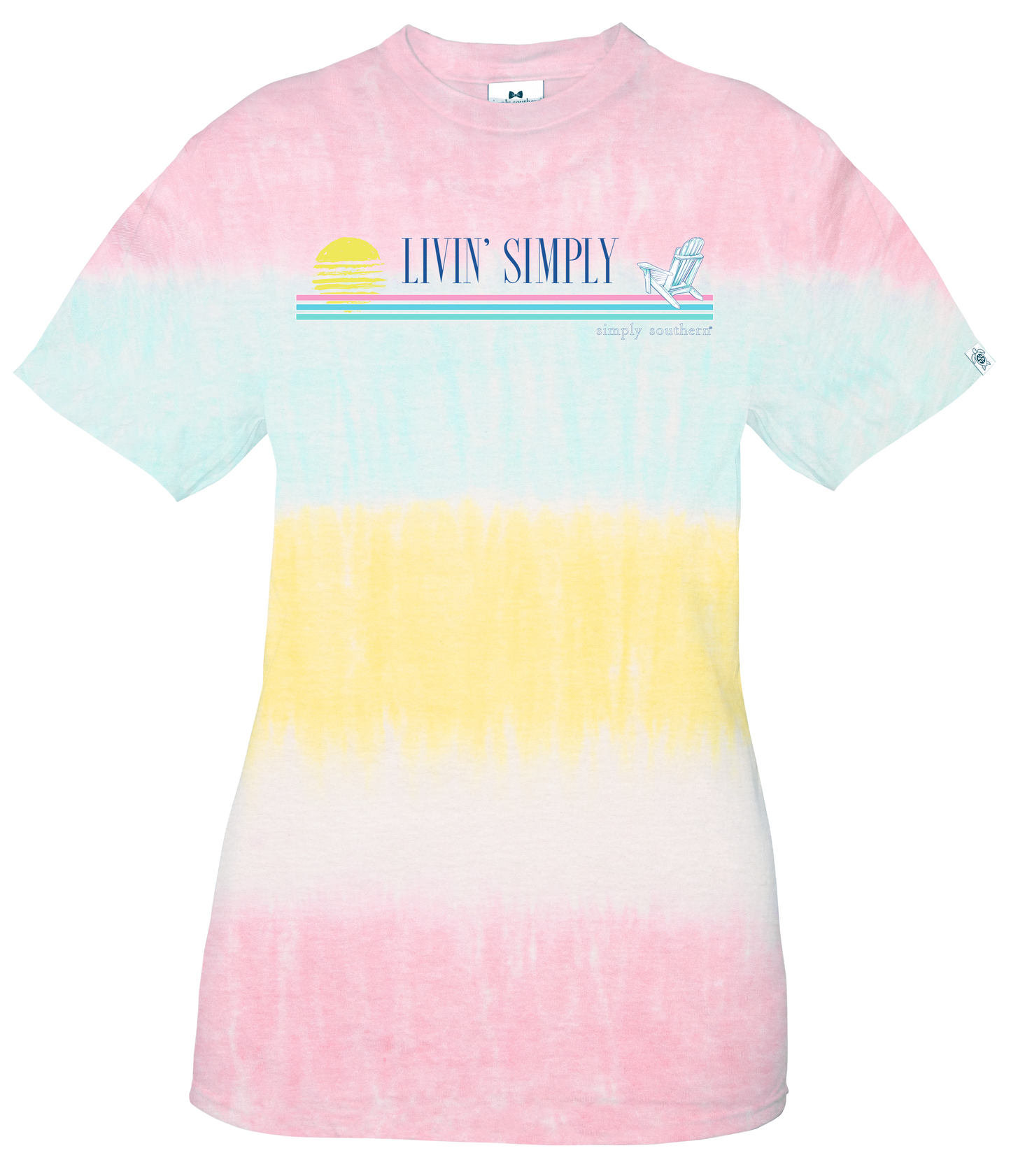 Sunshine Simply Southern T-Shirt-Palm Tie Dye