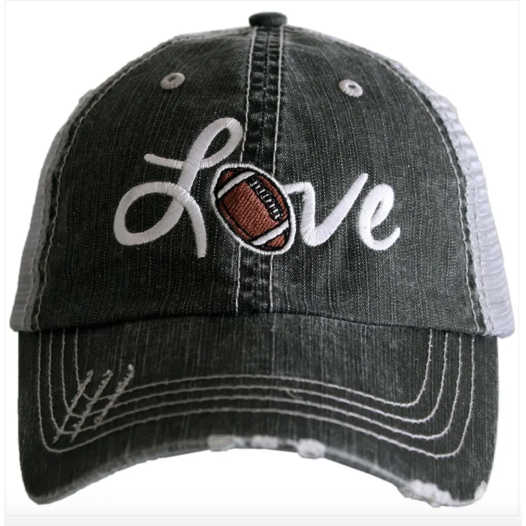Love Football Trucker Hat