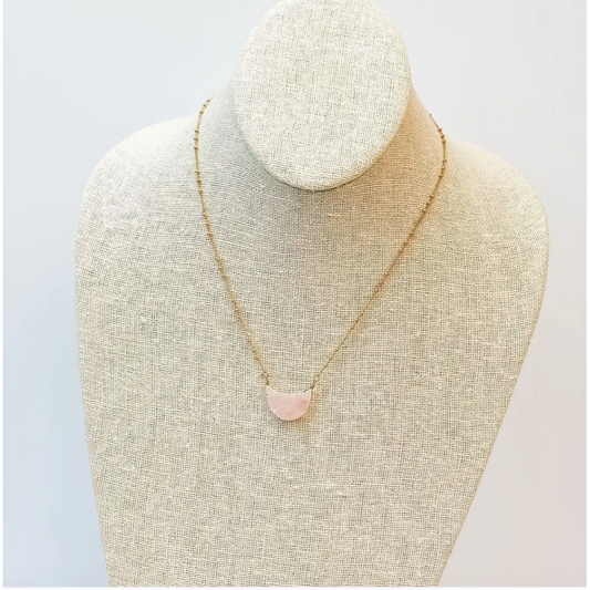 Stone Pendant Necklace