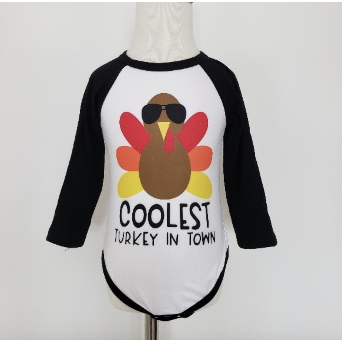 Coolest Turkey Baby Bodysuit