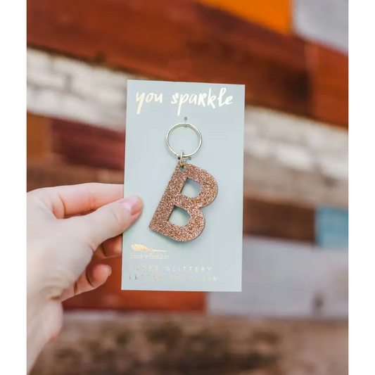 Glitter Keychain