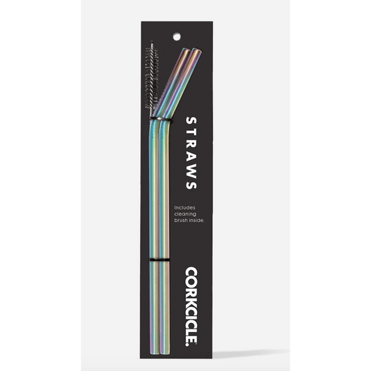 Corkcicle Stainless Steel Tumbler Straws
