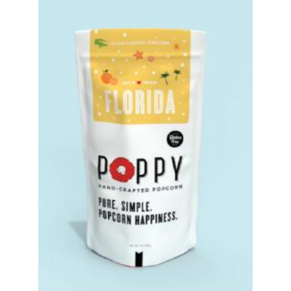Florida Poppy Popcorn