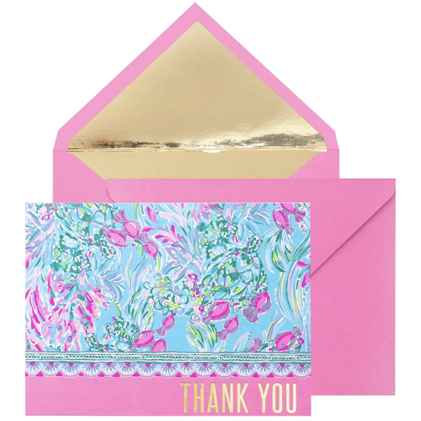Lilly Pulitzer Thank You Notes