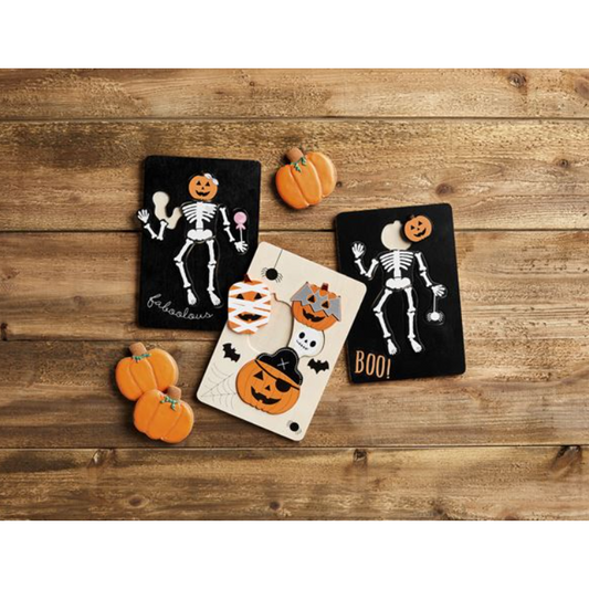 Wood Halloween Puzzles