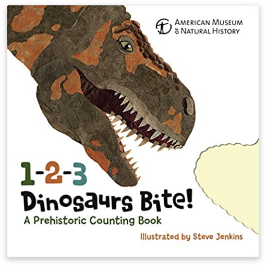 1-2-3 Dinosaurs Bite Book