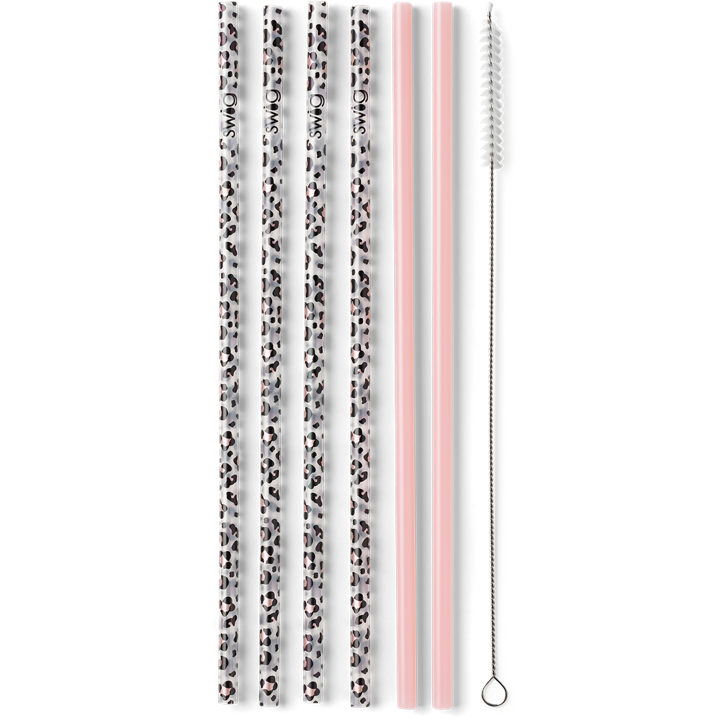 Swig Straws (6 per package + Cleaning Brush)