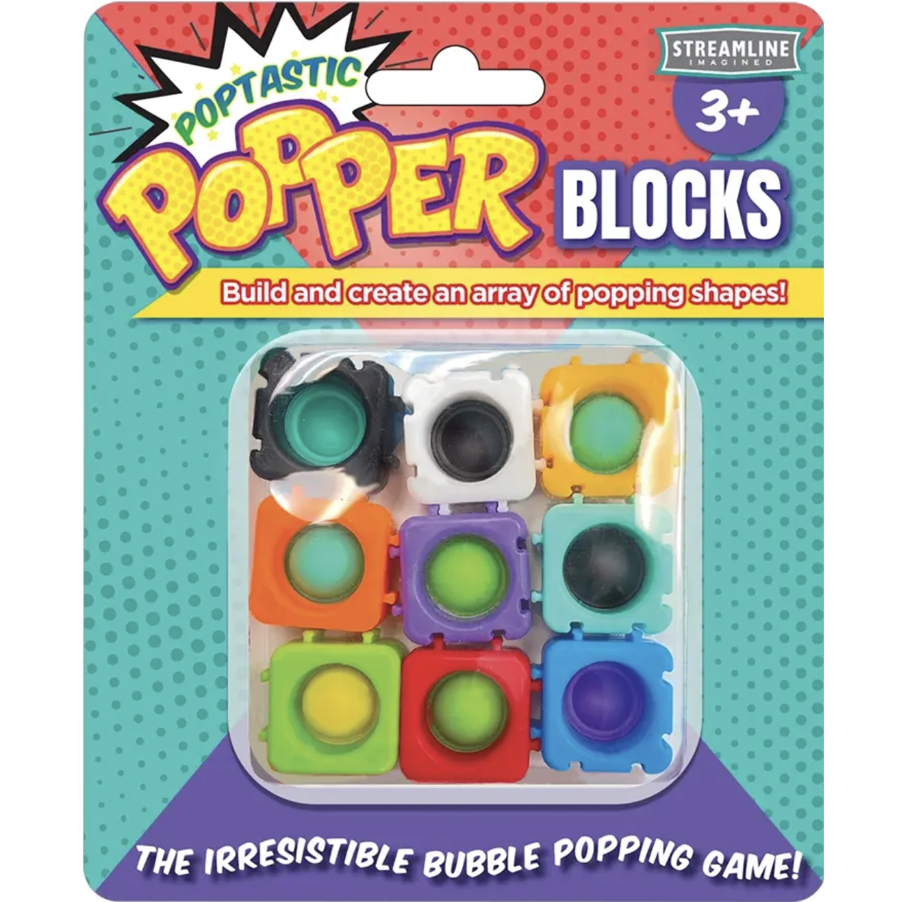 Poptastic Fidget Popper Blocks