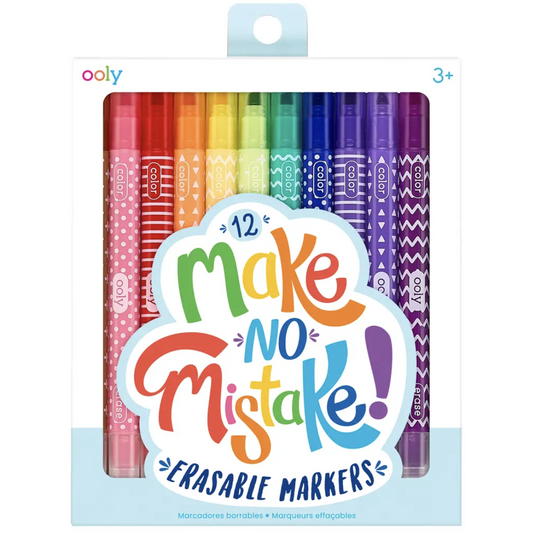 Make No Mistake Erasable Markers