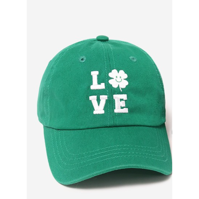 LOVE with clover Baseball Hat