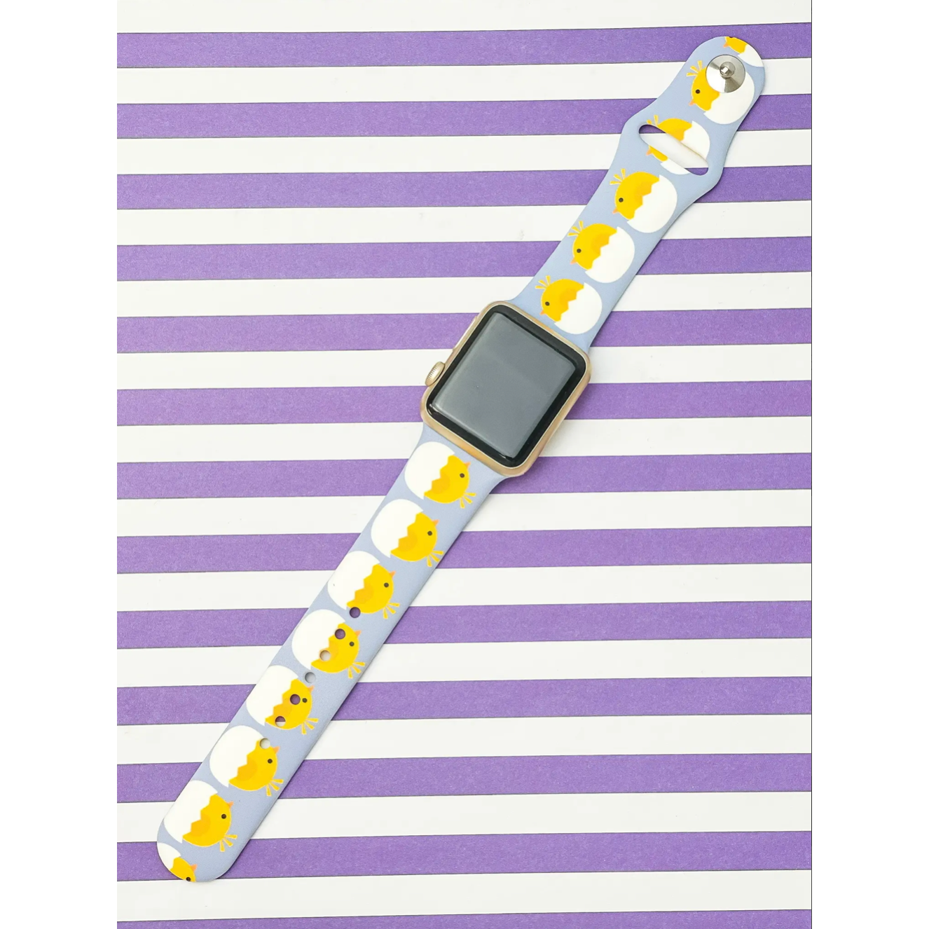 Chick Easter Printed Silicone Watch Bands