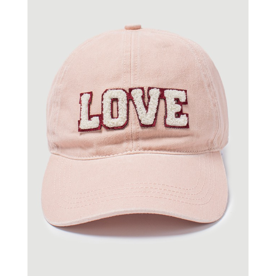 LOVE Sherpa Lettered Hat