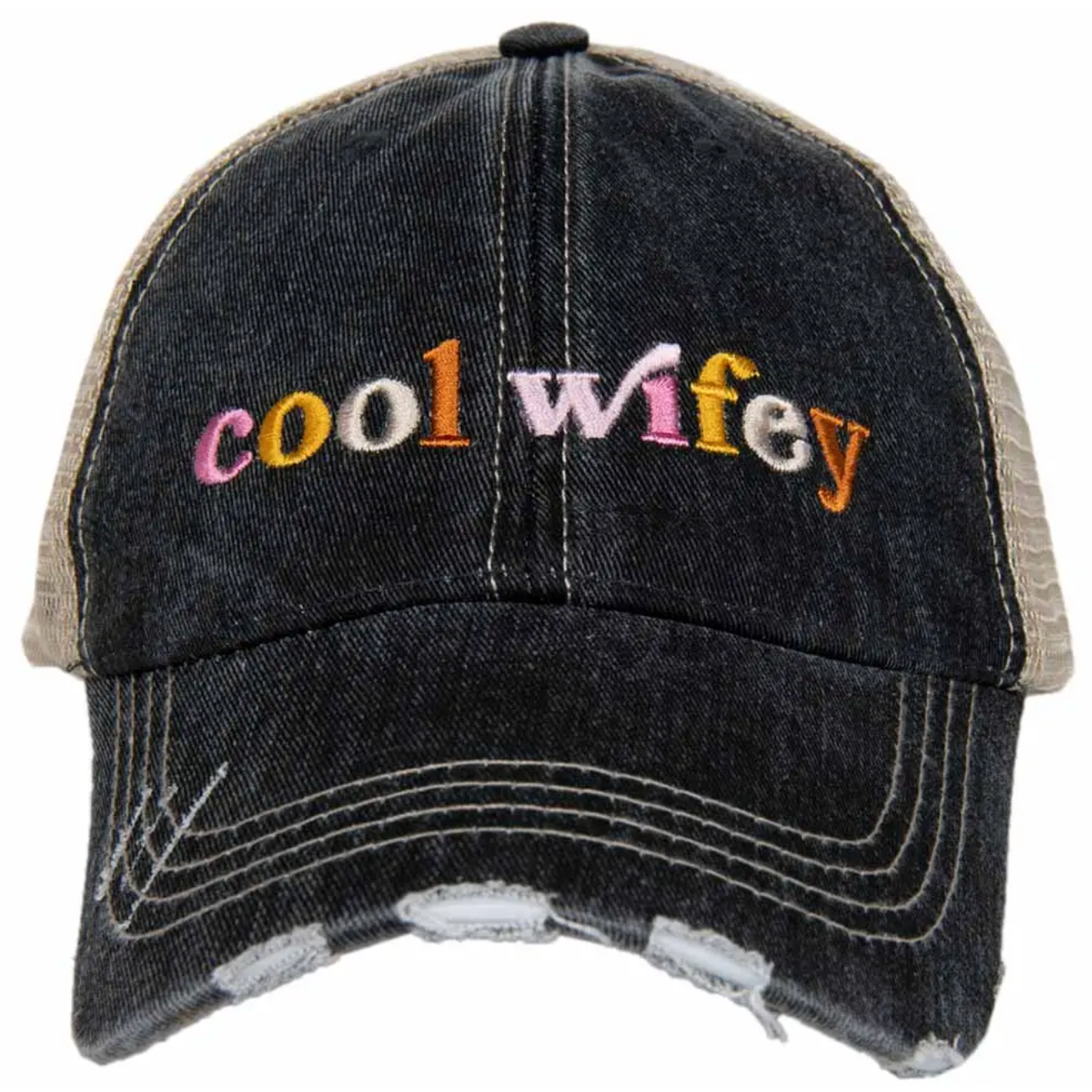 Cool Wifey Trucker Hat by Katydid