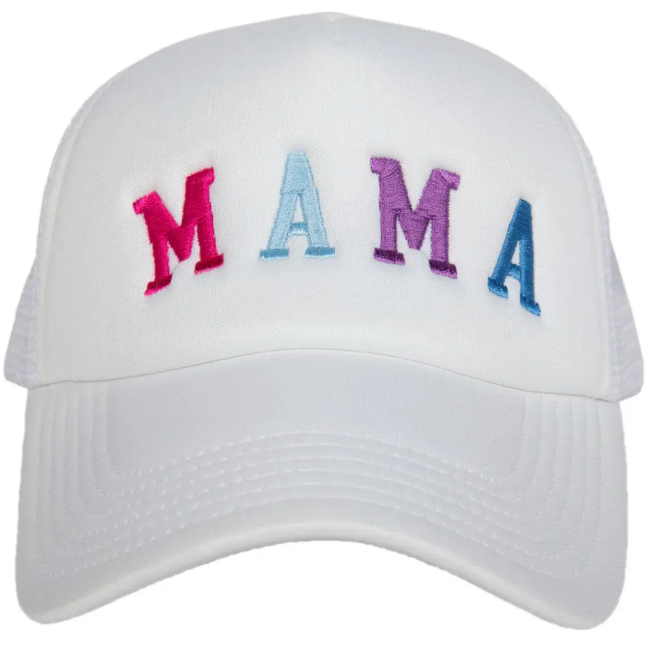 Multicolor MAMA Trucker Hat by Katydid