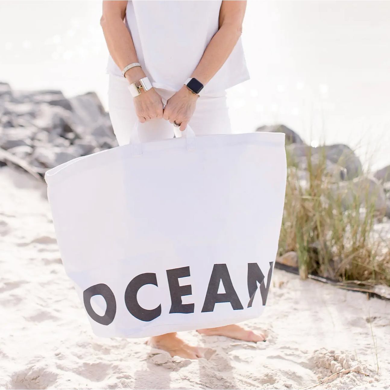 Ocean Lover Canvas Tote