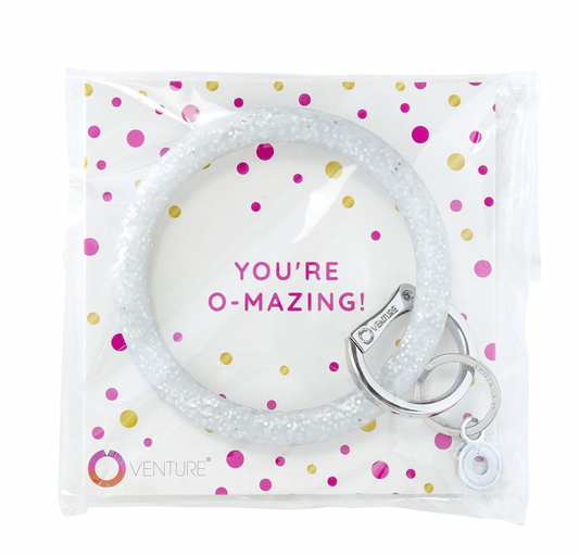 Confetti Big O Key Ring Gift Ready
