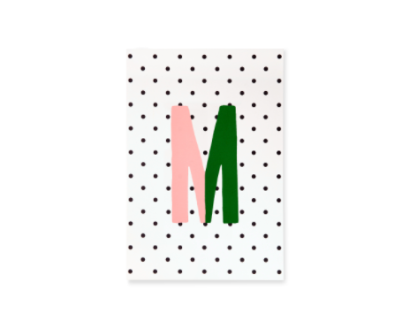 Sparks of Joy Initial Notepad by Kate Spade