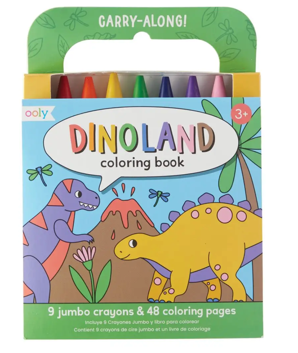 Carry Along Crayon & Coloring Book