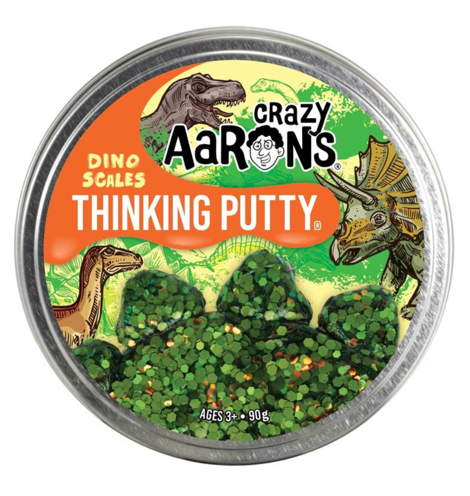 Crazy Aarons Dino Scales Thinking Putty