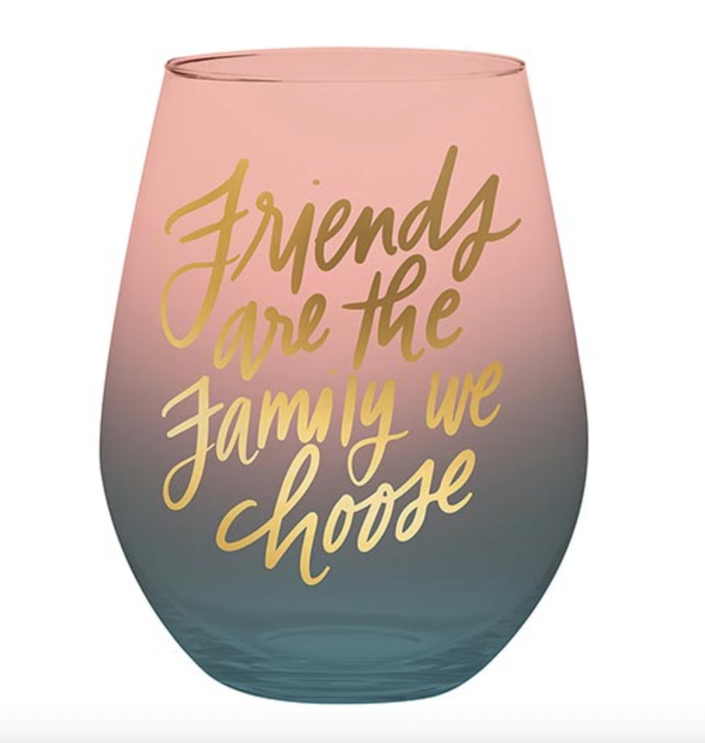 Jumbo Friends Family Wine Glass