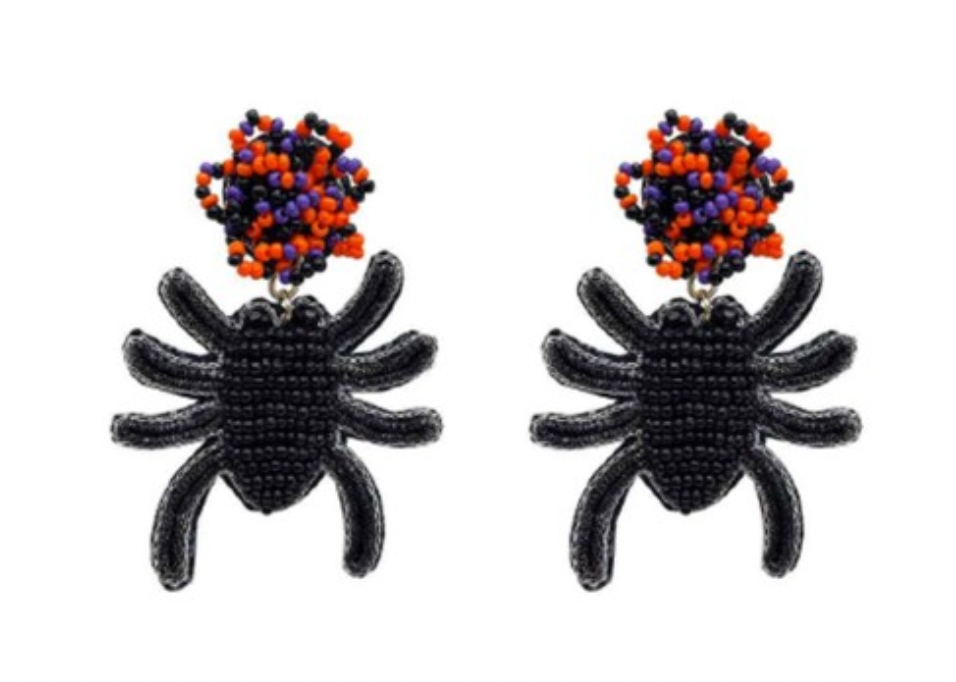 Spook-Tacular Spider Earrings