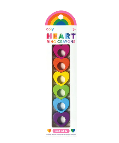 Heart Shaped Ring Crayons