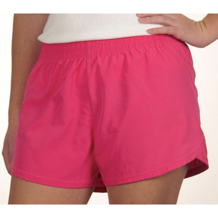 Solid Color Girls Shorts with Personalization