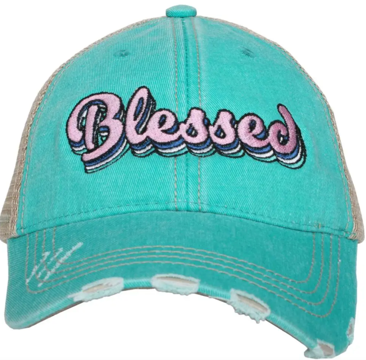 Blessed Layered Font Hat by Katydid
