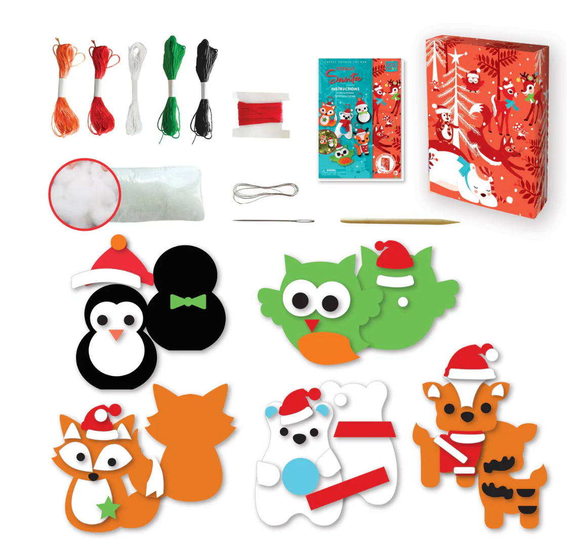 Make Your Own Felt Ornaments Kit