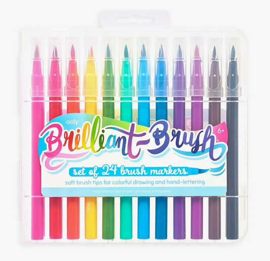 Brilliant Brush Markers